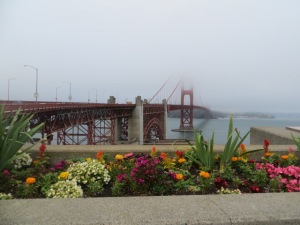 The Golden Gate under a cloud!!