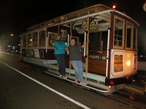 Riding the Trolley!