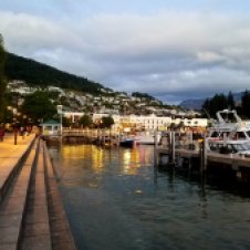 Queenstown was so pretty at night!
